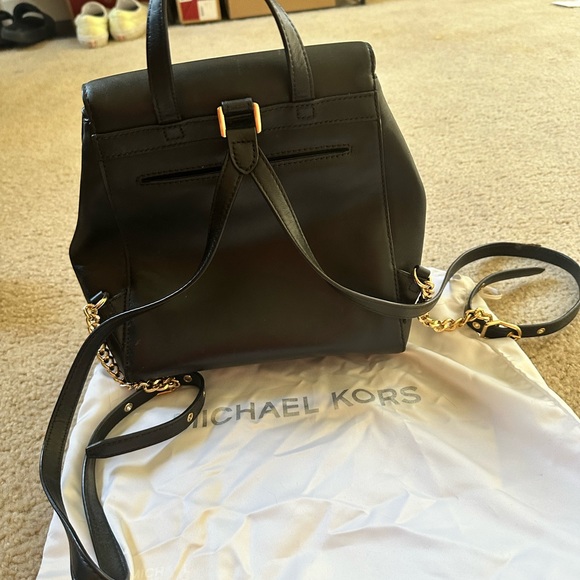 Michael Kors Leather Backpack - Picture 1 of 2